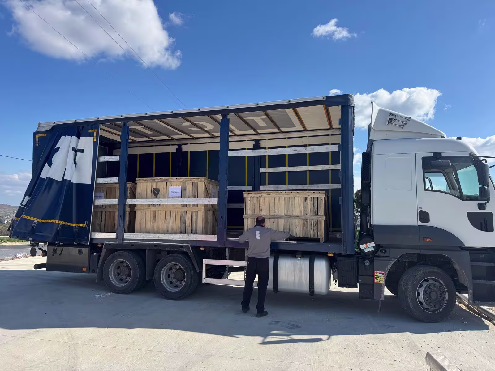 Winmax Makaslı Tente Sevkiyat